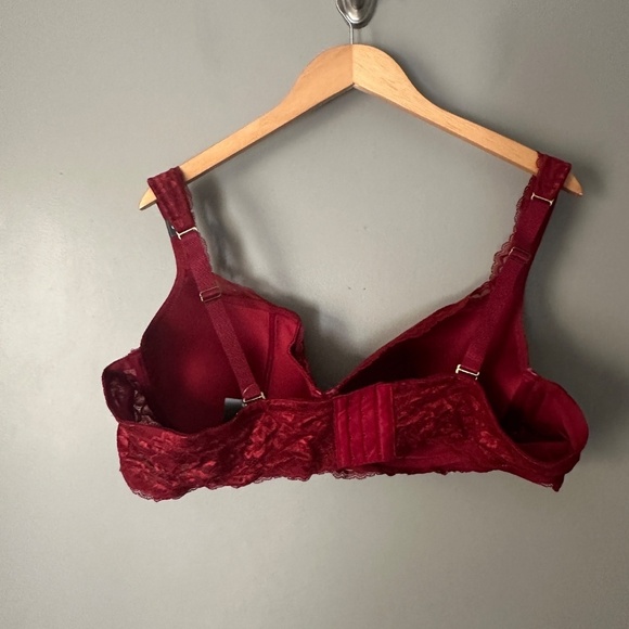 NWT Torrid Curve Red Lace Lightly Lined Balconette Bra - Picture 10 of 10